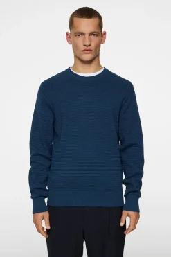 Knitwear|Tops<J.Lindeberg Oliver Structured Sweater KeyLargo