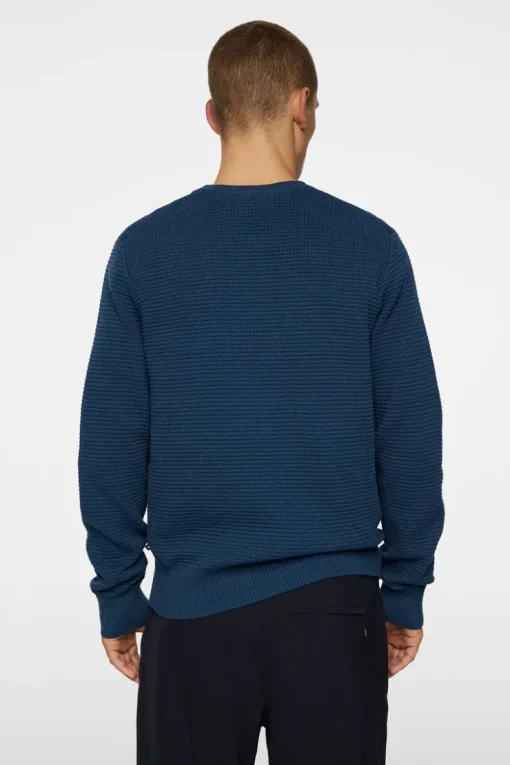 Knitwear|Tops<J.Lindeberg Oliver Structured Sweater KeyLargo