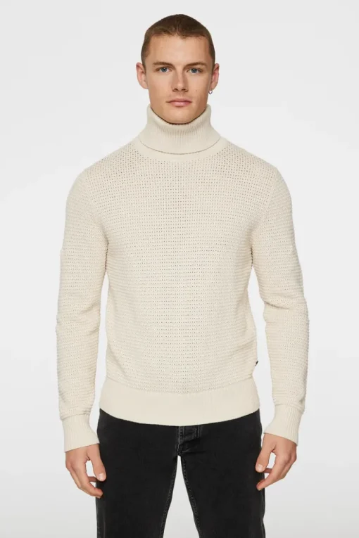 Après Ski<J.Lindeberg Olivero Turtleneck Sweater Moonbeam