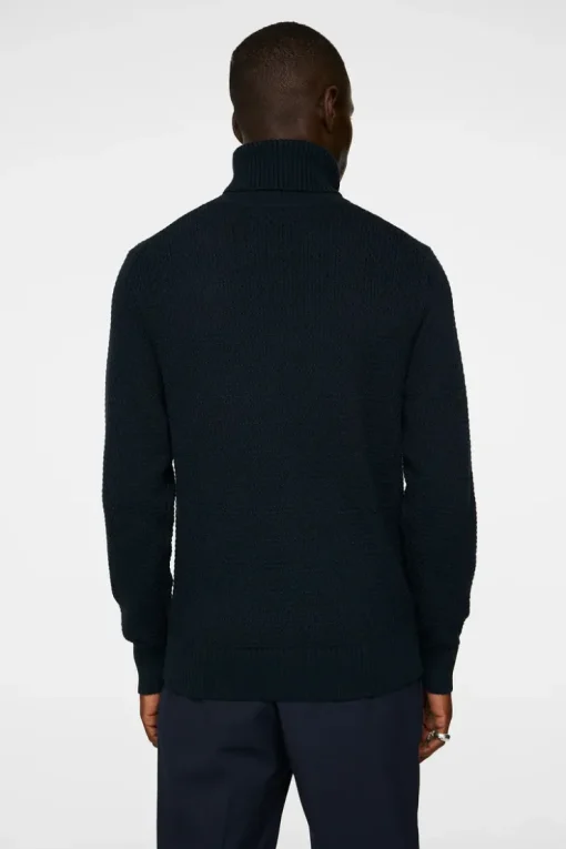 Après Ski<J.Lindeberg Olivero Turtleneck Sweater JLNavy