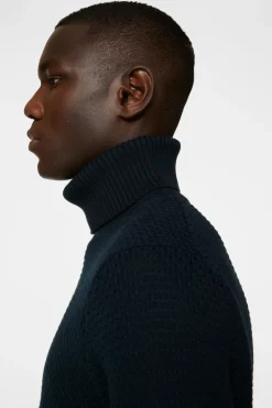 Après Ski<J.Lindeberg Olivero Turtleneck Sweater JLNavy