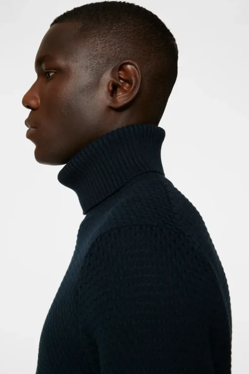 Après Ski<J.Lindeberg Olivero Turtleneck Sweater JLNavy