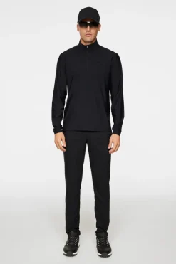 Golf|Base & Mid Layers<J.Lindeberg Ollie Tech Mid Layer Black