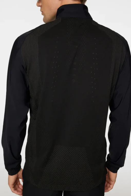 Golf|Base & Mid Layers<J.Lindeberg Ollie Tech Mid Layer Black