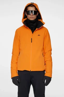 Ski|Outerwear<J.Lindeberg Omnia Jacket PersimmonOrange