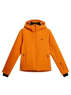 Ski|Outerwear<J.Lindeberg Omnia Jacket PersimmonOrange