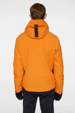 Ski|Outerwear<J.Lindeberg Omnia Jacket PersimmonOrange