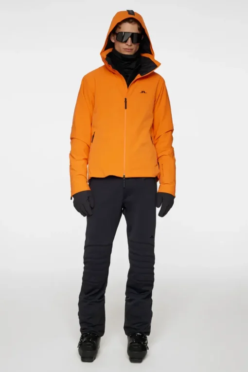 Ski|Outerwear<J.Lindeberg Omnia Jacket PersimmonOrange