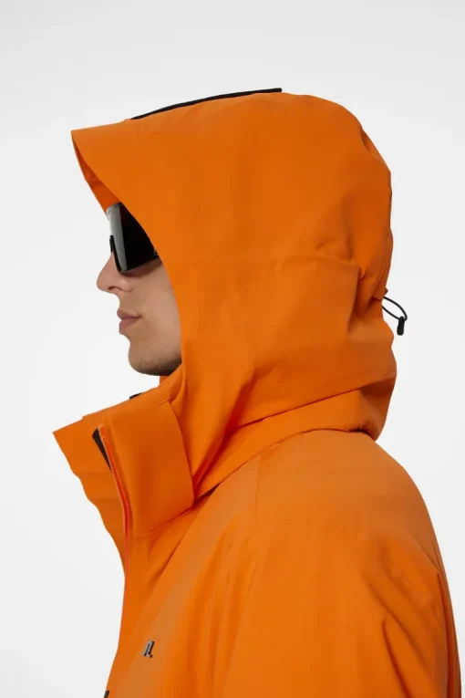 Ski|Outerwear<J.Lindeberg Omnia Jacket PersimmonOrange