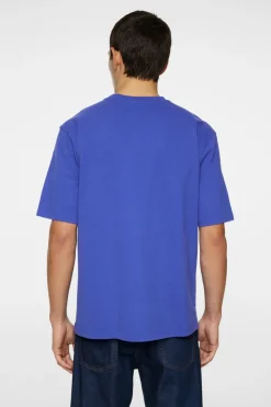 T-shirts|Tops<J.Lindeberg Parcy Logo Tee ClematisBlue