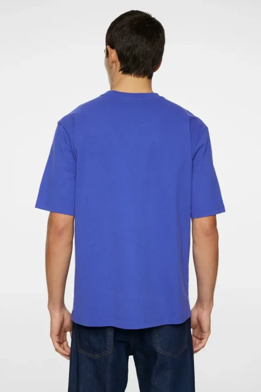 T-shirts|Tops<J.Lindeberg Parcy Logo Tee ClematisBlue
