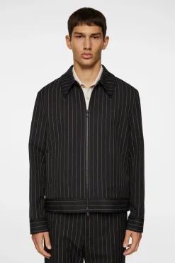 Suits & Tailoring|Blazers<J.Lindeberg Parke Pin stripe jacket Black