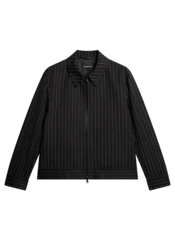 Suits & Tailoring|Blazers<J.Lindeberg Parke Pin stripe jacket Black