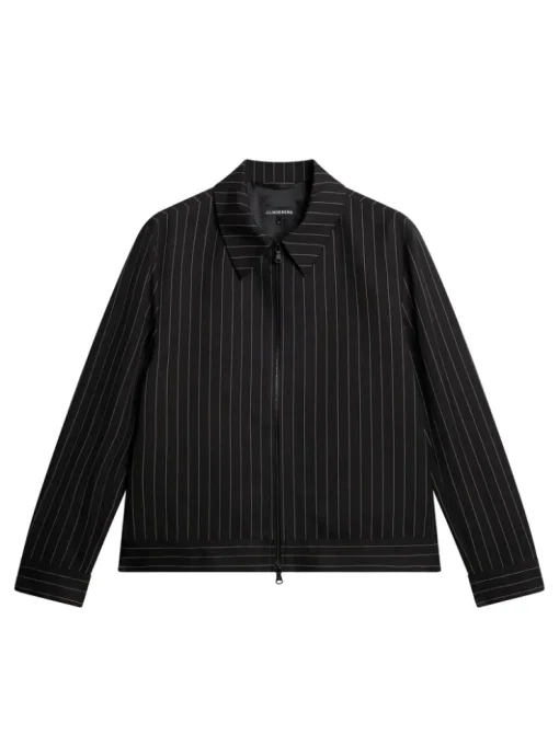 Suits & Tailoring|Blazers<J.Lindeberg Parke Pin stripe jacket Black