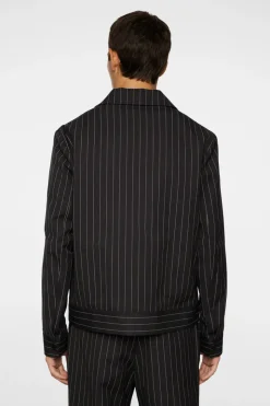 Suits & Tailoring|Blazers<J.Lindeberg Parke Pin stripe jacket Black