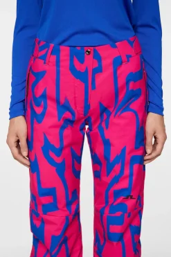 Ski|Bottoms<J.Lindeberg Pauline Pant Printed GlitchBridgePink