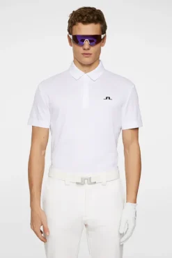 Golf|Polo Shirts<J.Lindeberg Peat Polo White