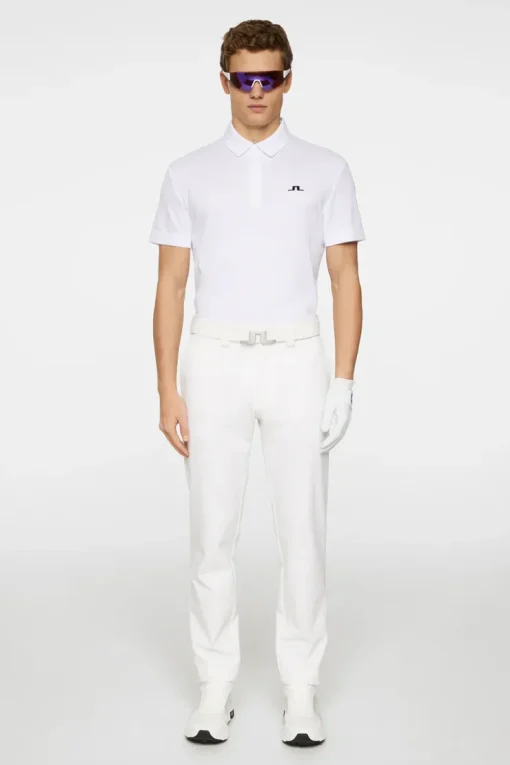 Golf|Polo Shirts<J.Lindeberg Peat Polo White