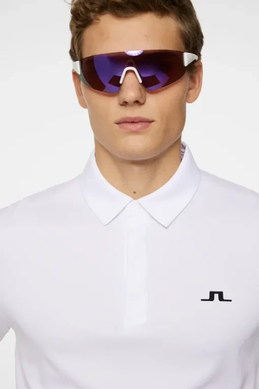 Golf|Polo Shirts<J.Lindeberg Peat Polo White