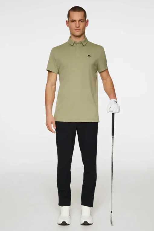 Golf|Polo Shirts<J.Lindeberg Peat Polo OilGreen
