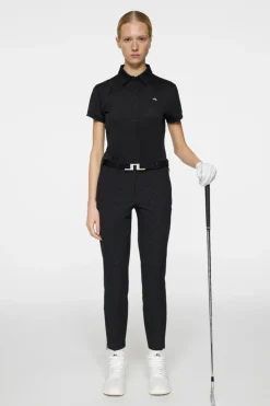 Golf|Trousers<J.Lindeberg Pia Bridge Pant TourGeoJacquardBlackM