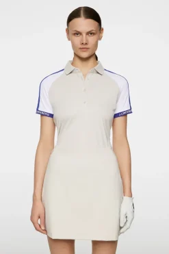 Golf|Tops<J.Lindeberg Priya Polo Moonbeam