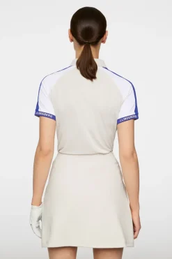 Golf|Tops<J.Lindeberg Priya Polo Moonbeam