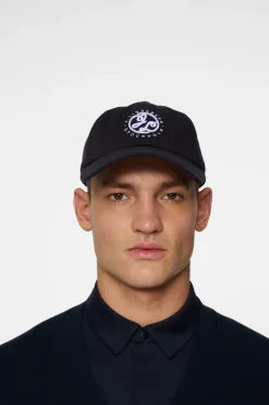 Golf|Golf Caps<J.Lindeberg Retro Cap JLNavy
