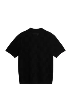 Polo Shirts|Knitwear<J.Lindeberg Reymond Stacked Bridge Polo Black