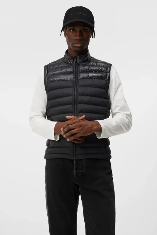 Vests|Vests<J.Lindeberg Rick Light Weight vest Black