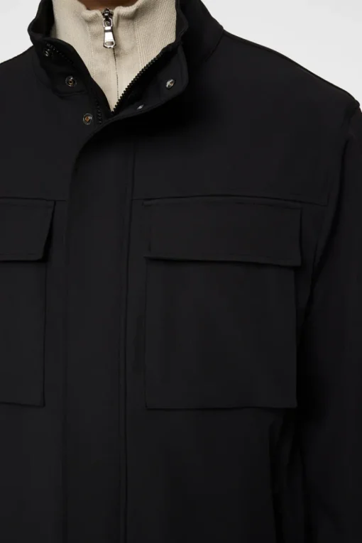 Jackets|Outerwear<J.Lindeberg Riley 4 Way Stretch Jacket Black