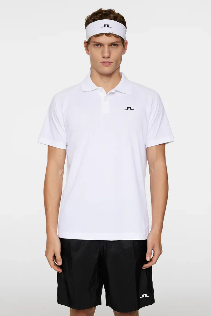 Tennis|Polo Shirts<J.Lindeberg Rod Polo White