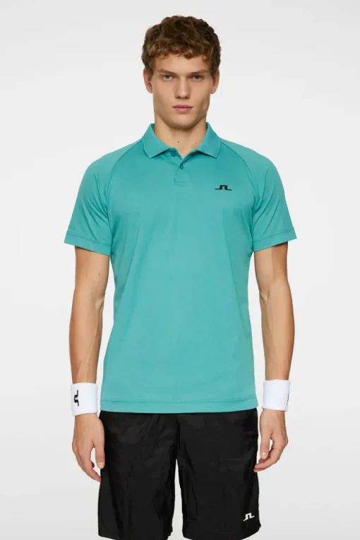 Polo Shirts|Tennis<J.Lindeberg Rod Polo Teal