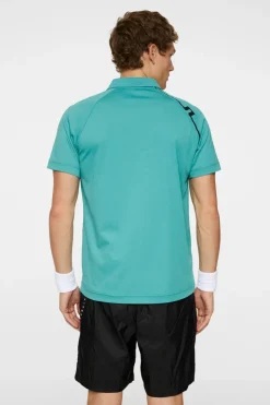 Polo Shirts|Tennis<J.Lindeberg Rod Polo Teal