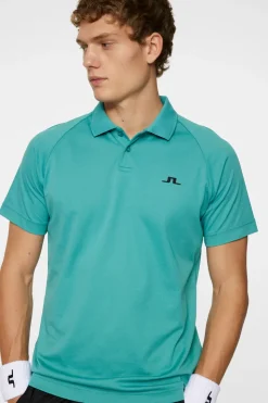 Polo Shirts|Tennis<J.Lindeberg Rod Polo Teal