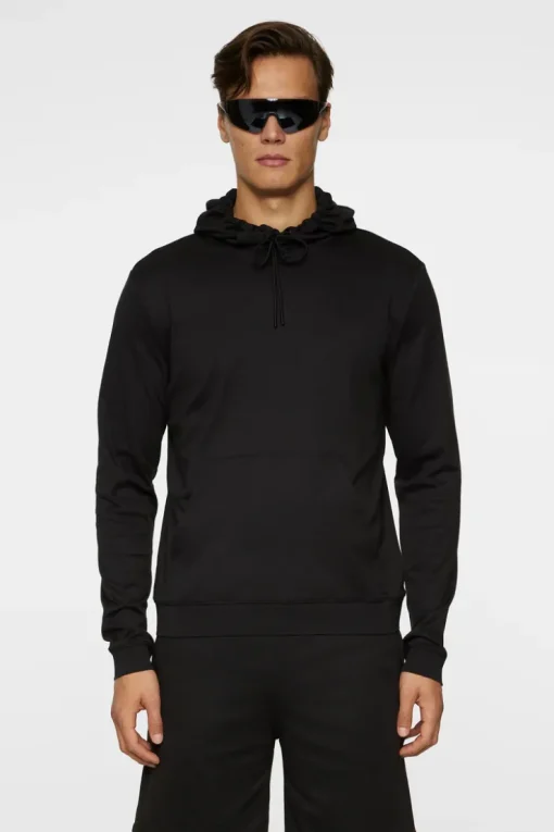 Golf|Base & Mid Layers<J.Lindeberg Roland Hood Black