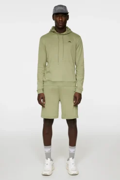 Golf|Base & Mid Layers<J.Lindeberg Roland Hood OilGreen