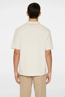 Polo Shirts|Tops<J.Lindeberg Roy relaxed Polo Pique Moonbeam
