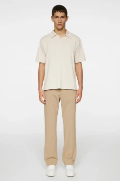Polo Shirts|Tops<J.Lindeberg Roy relaxed Polo Pique Moonbeam