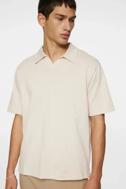 Polo Shirts|Tops<J.Lindeberg Roy relaxed Polo Pique Moonbeam