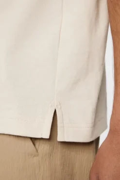 Polo Shirts|Tops<J.Lindeberg Roy relaxed Polo Pique Moonbeam