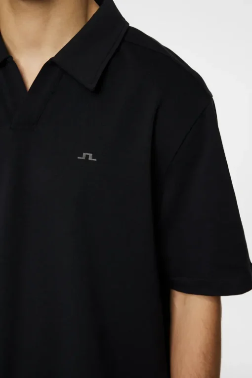 Polo Shirts|Tops<J.Lindeberg Roy relaxed Polo Pique Black