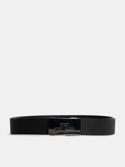 Belts<J.Lindeberg Roy Webbing Belt Black