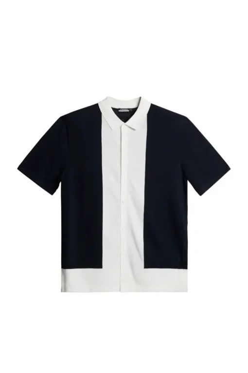 Golf|Knitwear<J.Lindeberg Rue Knitted Polo Shirt JLNavy