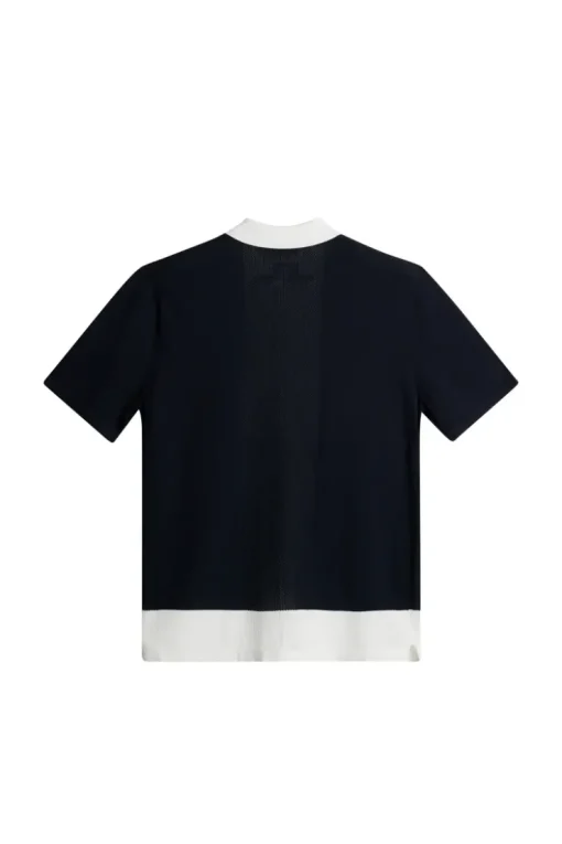 Golf|Knitwear<J.Lindeberg Rue Knitted Polo Shirt JLNavy