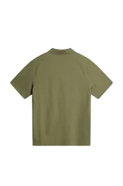 Golf|Polo Shirts<J.Lindeberg Sanny Seamless Polo OilGreen