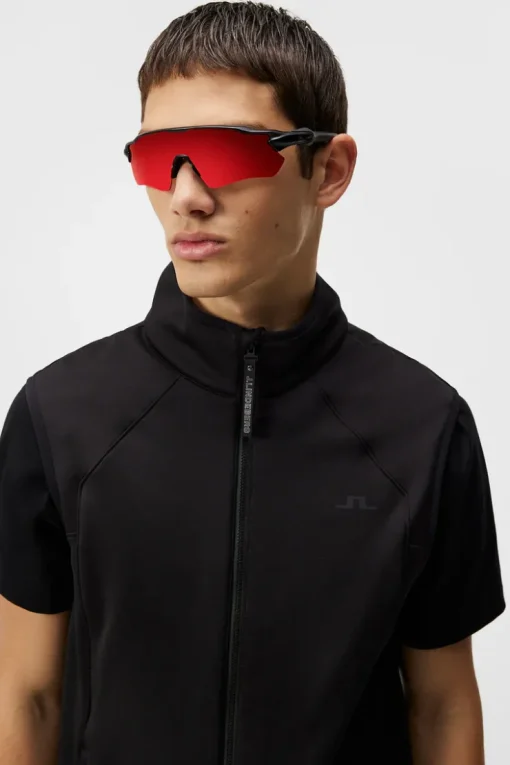 Outdoor|Vests<J.Lindeberg Santino Polartec Vest Black