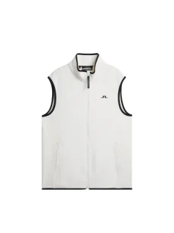 Vests|Outdoor<J.Lindeberg Santino Polartec Vest White