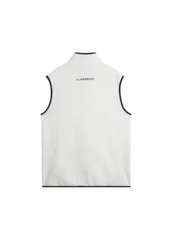 Vests|Outdoor<J.Lindeberg Santino Polartec Vest White