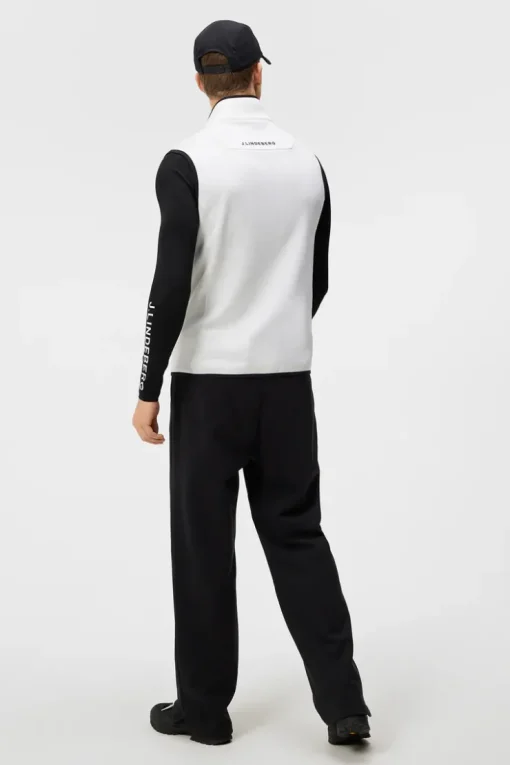 Vests|Outdoor<J.Lindeberg Santino Polartec Vest White